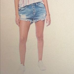 Free People Beach Break Cutoff shorts, size 31